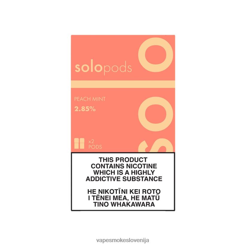 Vape Petrol D64BLB57 Solo nadomestni pod 2-pak breskova meta