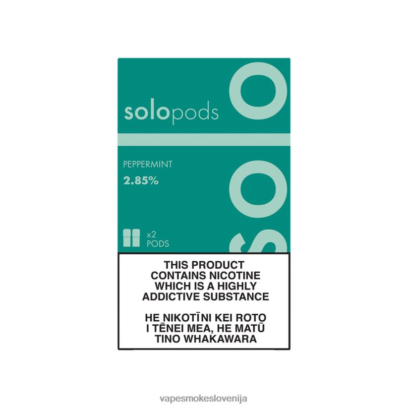 Vape Za Enkratno Uporabo D64BLB63 Solo nadomestni pod 2-pak poprova meta