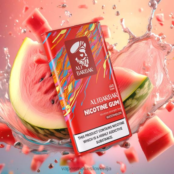 Vape Za Enkratno Uporabo LV00V103 Alibarbar nikotinski gumi lubenica