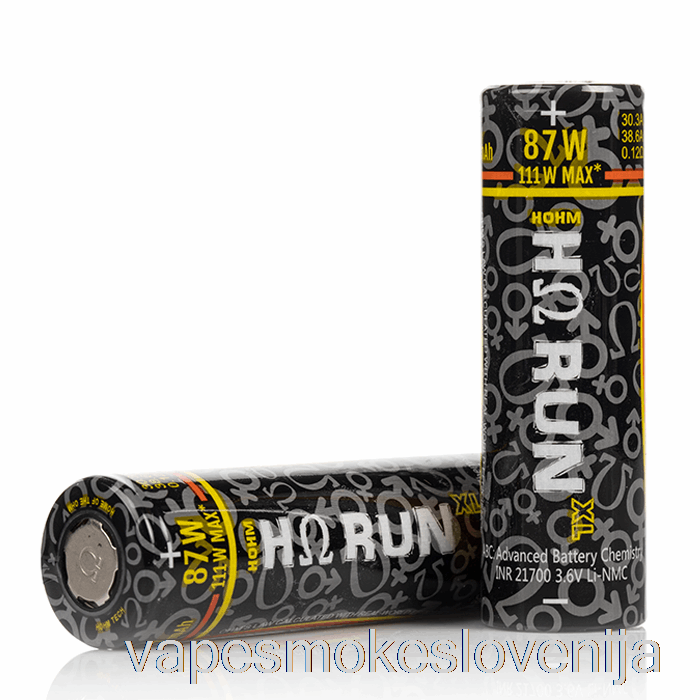 Vape Slovenija Hohm Tech Run Xl 21700 4007mah 30.3a Baterija Dva Paketa Baterij