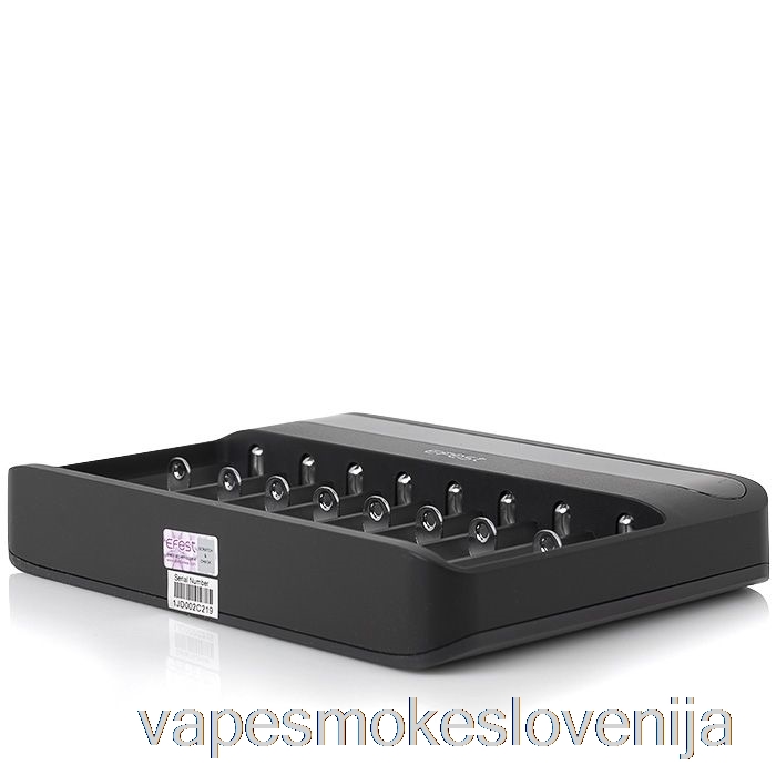 Vape Petrol Efest Lush Q8 8 Bay Inteligentni Polnilnik Baterij
