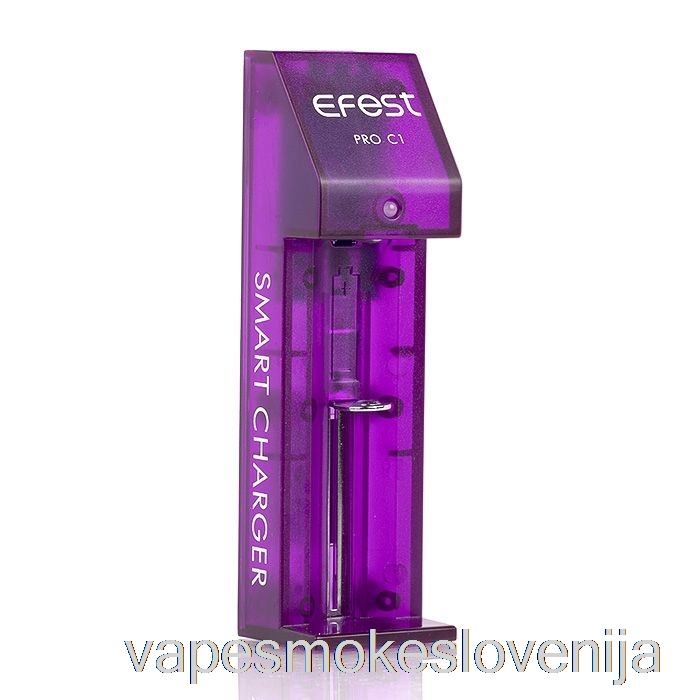 Vape Slovenija Efest Pro C1 1-bay Pametni Polnilnik Baterij