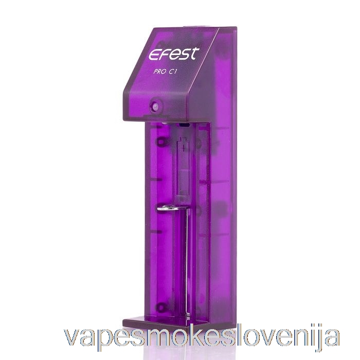 Vape Slovenija Efest Pro C1 1-bay Pametni Polnilnik Baterij