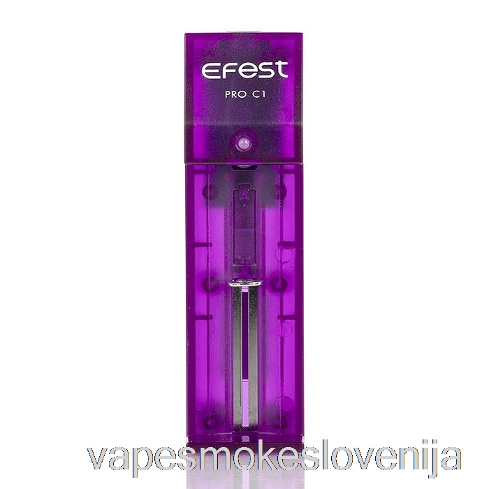 Vape Slovenija Efest Pro C1 1-bay Pametni Polnilnik Baterij