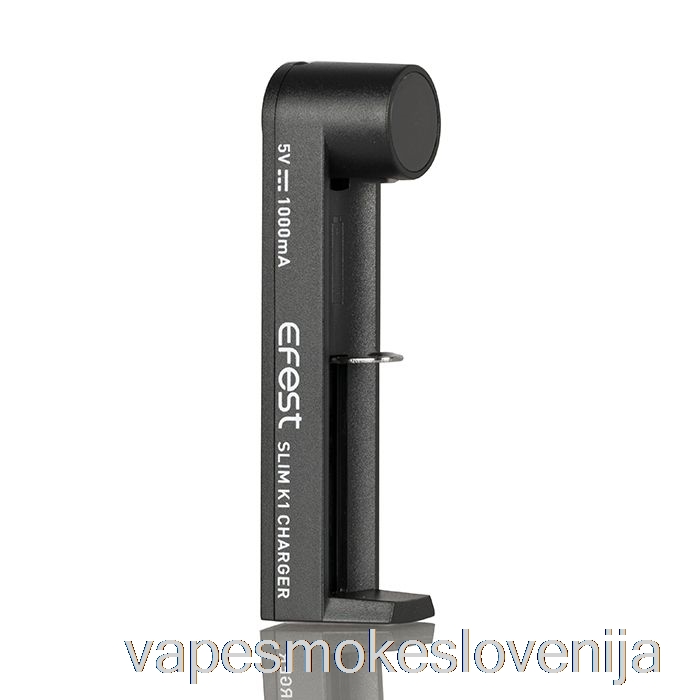 Vape Petrol Efest Slim K1 Polnilnik Baterij Z Eno Režo
