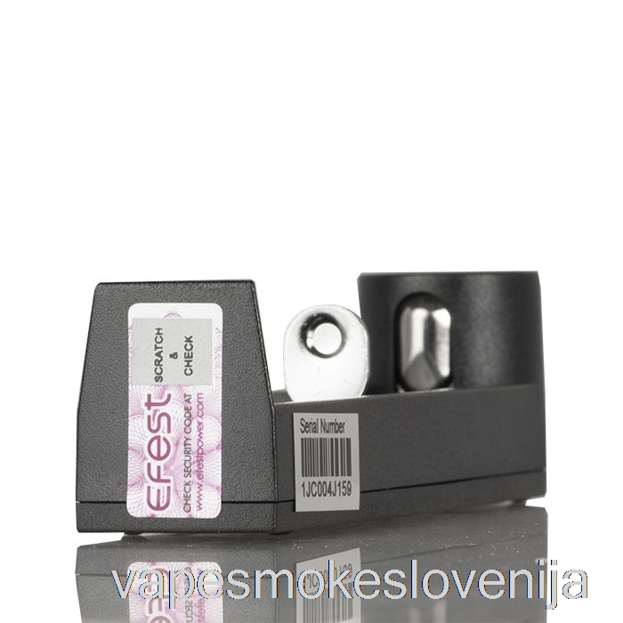 Vape Petrol Efest Slim K1 Polnilnik Baterij Z Eno Režo