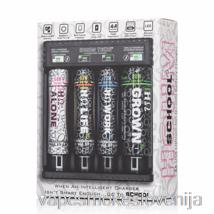 Vape Za Enkratno Uporabo Hohm Tech School 4 4a Usb-c Polnilec