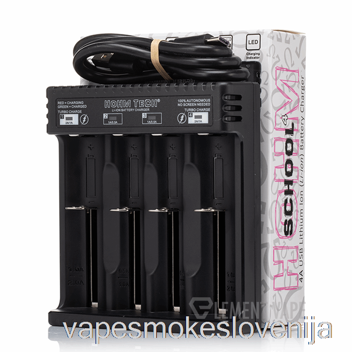 Vape Za Enkratno Uporabo Hohm Tech School 4 4a Usb-c Polnilec
