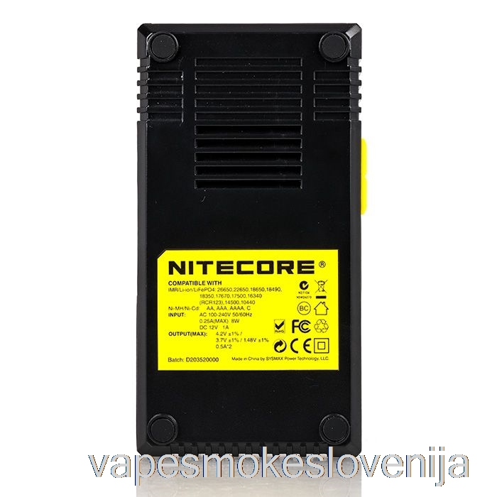 Polnilnik Baterij Vape Petrol Nitecore D2 (2-bay)