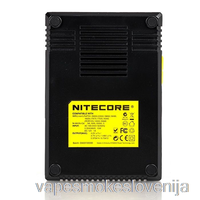 Polnilnik Baterij Vape Petrol Nitecore D4 (4-bay)