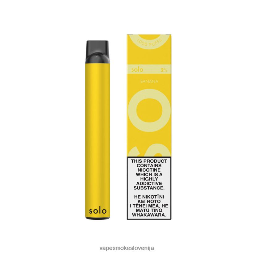 Vape Slovenija D64BLB11 Solo vape za enkratno uporabo banana