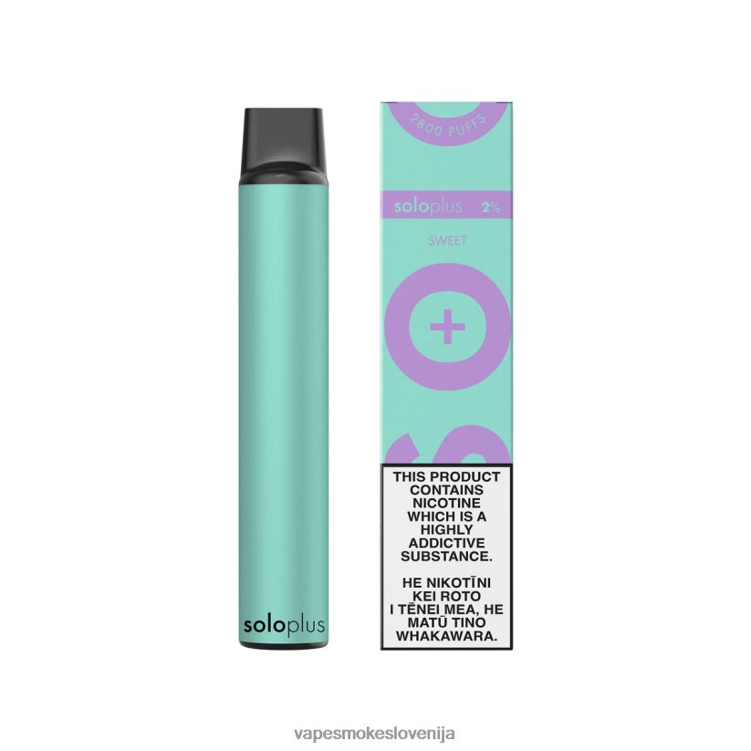 Vape Slovenija D64BLB31 Solo Plus vape za enkratno uporabo sladko