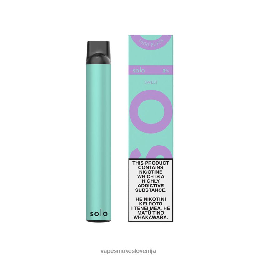 Vape Tekočine D64BLB10 Solo vape za enkratno uporabo sladko