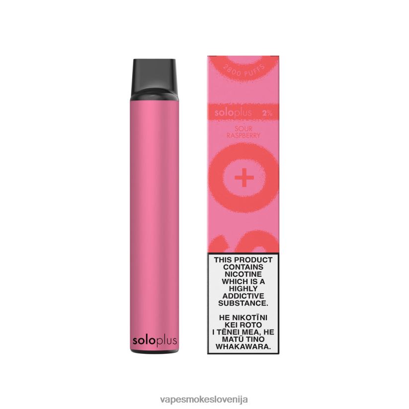 Vape Tekočine D64BLB35 Solo Plus vape za enkratno uporabo kisle maline