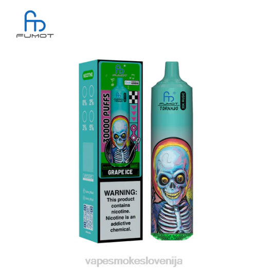 Fumot Tornado 30k glasbe grozdni led D82L13 Vape Za Enkratno Uporabo