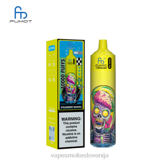 Fumot Tornado 30k glasbe jagodna banana D82L25 Vape Tekočine