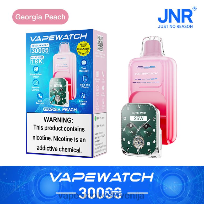 JNR vape ura gruzijska breskev 4JBND3 | Vape Za Enkratno Uporabo