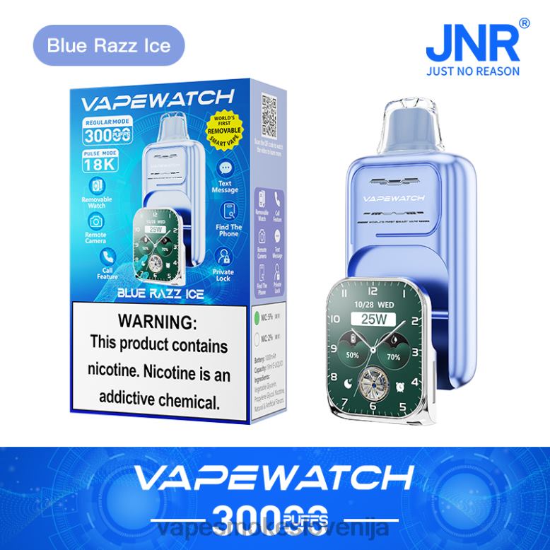 JNR vape ura modri razz led 4JBND11 | Vape Slovenija