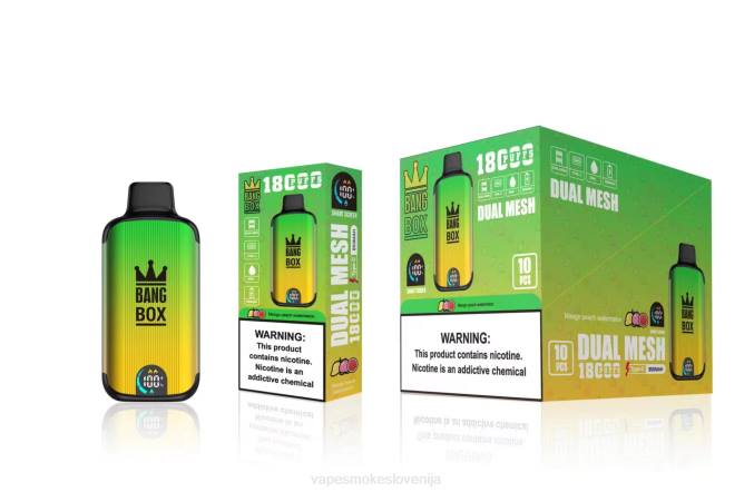 Vape Brez Nikotina 0FP689 Bang Box 18000 vpihov mango breskev lubenica