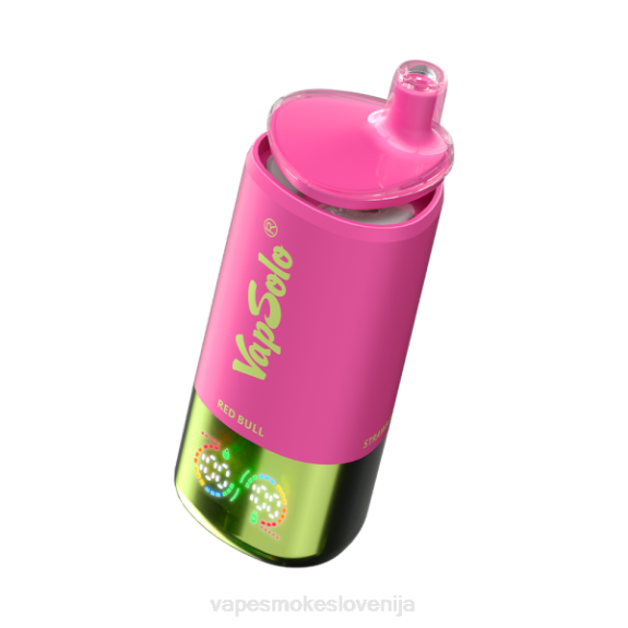 Vape Brez Nikotina 2NZX9 VapSolo Triple 30000 vpihov led iz lubenice & red bull & jagodni kivi