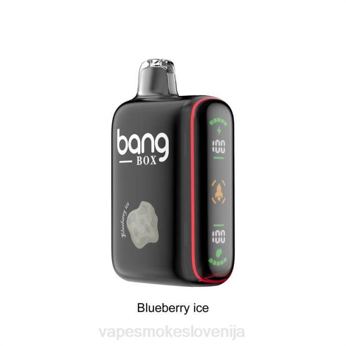 Vape Petrol 0FP632 Bang Box 9000-18000 vdihov inteligentni zaslon moči borovničev led