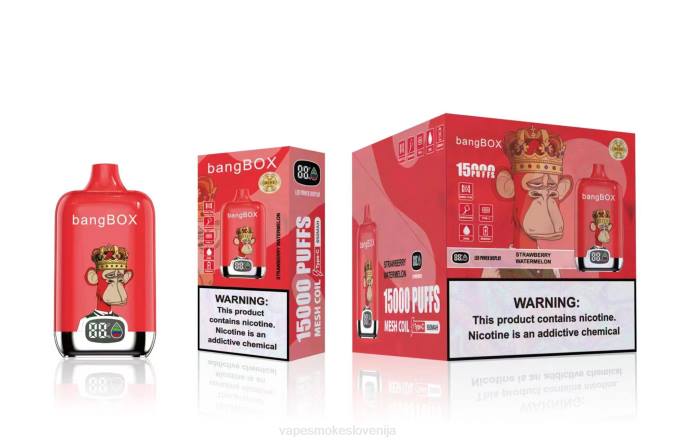 Vape Petrol 0FP647 Bang Box 15000 vpihov jagodna lubenica