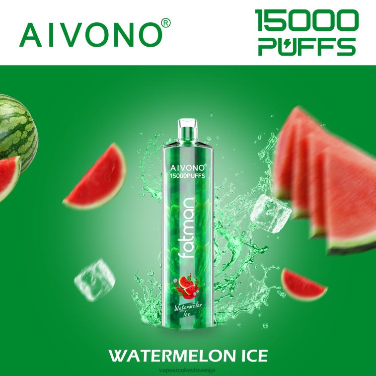 Vape Petrol 6FDXN12 Aivono FATMAN 15000 led iz lubenice