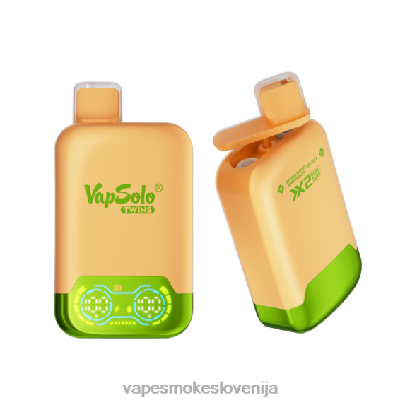 Vape Petrol LV00V142 Vapsolo TWINS vape za enkratno uporabo pomaranča mango lubenica & red bull