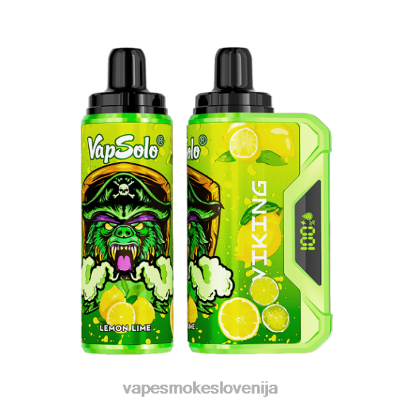 Vape Petrol LV00V152 Vapsolo VIKING vape za enkratno uporabo limona limeta