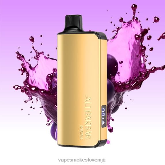 Vape Petrol LV00V42 Alibarbar Ingot 20000 vape za enkratno uporabo ribena