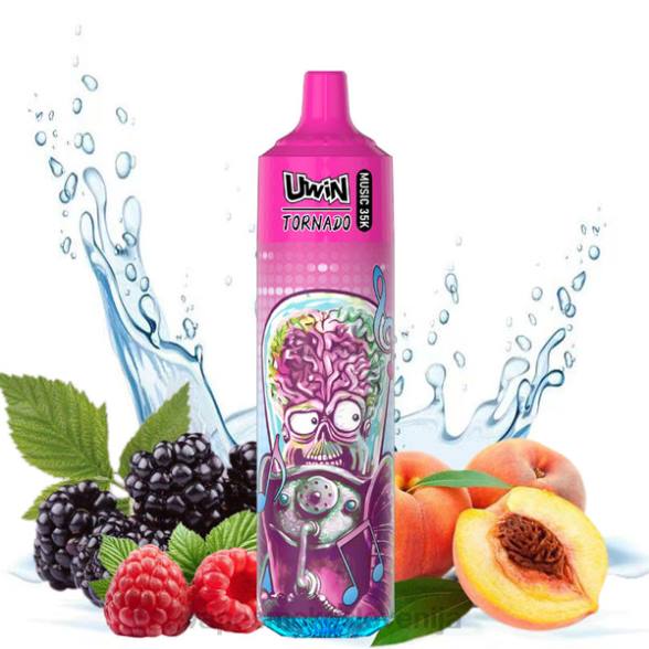 Vape Petrol P2P627 UWIN CRYSTAL 35k vape za enkratno uporabo breskev jagodičja