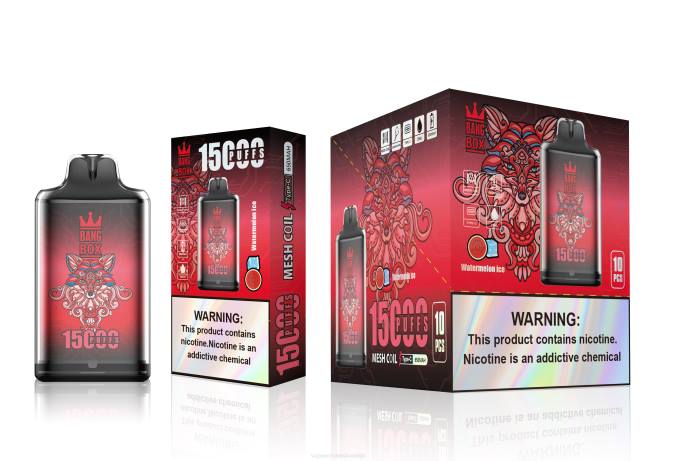 Vape Slovenija 0FP6106 Bang Box s1-15000 vpihov led iz lubenice
