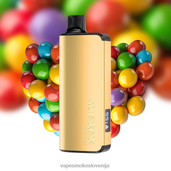 Vape Slovenija LV00V41 Alibarbar Ingot 20000 vape za enkratno uporabo mavrični bonbon