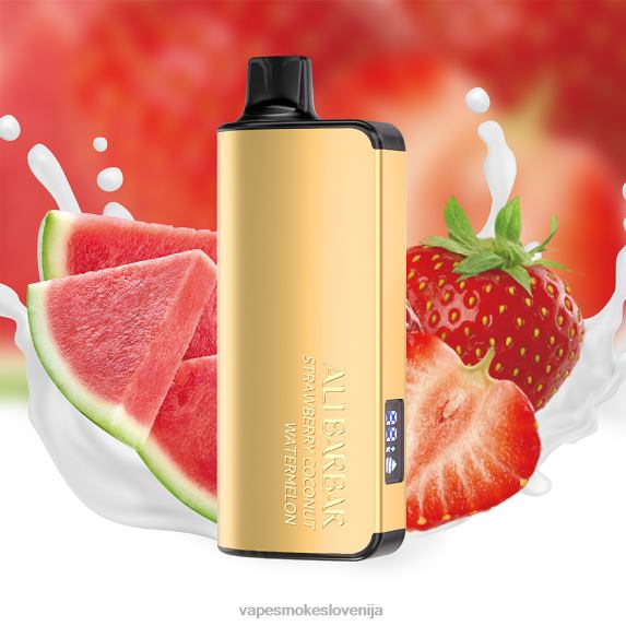 Vape Slovenija LV00V41 Alibarbar Ingot 20000 vape za enkratno uporabo mavrični bonbon
