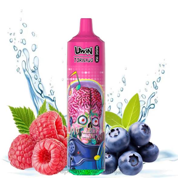 Vape Slovenija P2P616 UWIN CRYSTAL 35k vape za enkratno uporabo borovnica malina