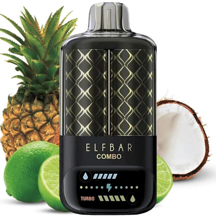 Vape Tekočine 40N025 Elf Bar Combo 25000 limeta in ananas