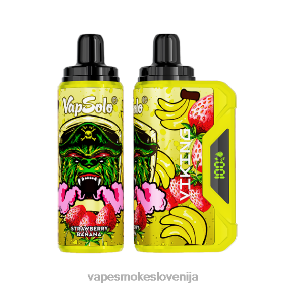 Vape Tekočine LV00V155 Vapsolo VIKING vape za enkratno uporabo jagodna banana