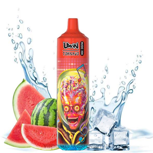 Vape Tekočine P2P620 UWIN CRYSTAL 35k vape za enkratno uporabo led iz lubenice