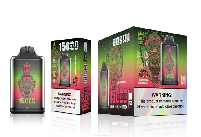Vape Za Enkratno Uporabo 0FP6103 Bang Box s1-15000 vpihov jagodna lubenica