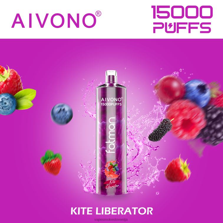 Vape Za Enkratno Uporabo 6FDXN13 Aivono FATMAN 15000 zmaj osvoboditelj