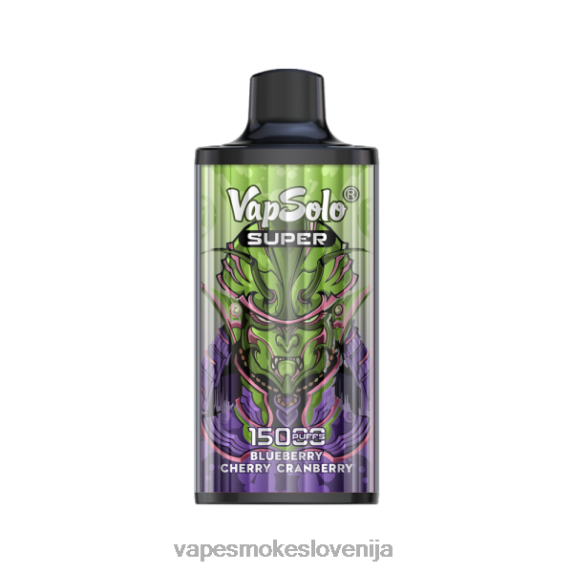 Vape Za Enkratno Uporabo LV00V128 Vapsolo SUPER vape za enkratno uporabo borovnica češnja brusnica