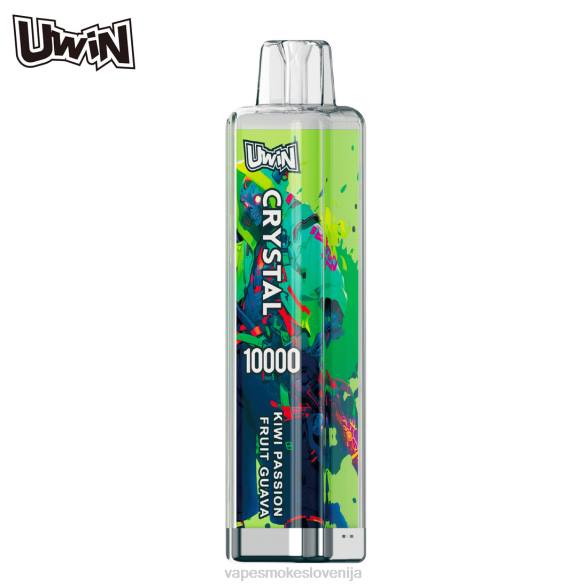 Vape Za Enkratno Uporabo P2P68 UWIN CRYSTAL 10000 vape za enkratno uporabo kivi pasijonka guava