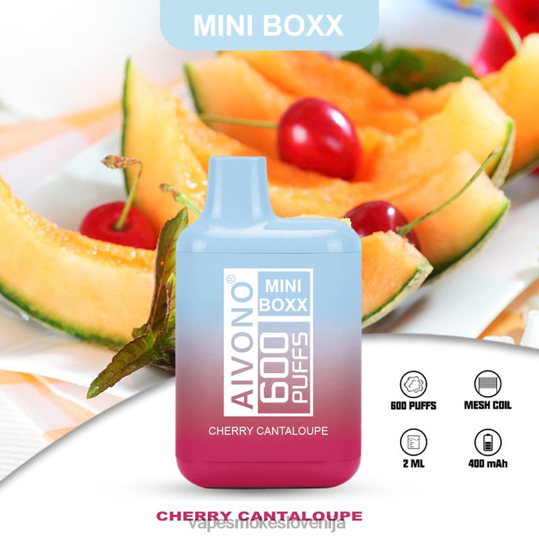 Vape Brez Nikotina 6FDXN239 Aivono AIM MINI BOXX 600 češnjeva dinja