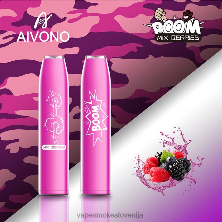 Vape Slovenija 6FDXN361 Aivono AIM BOOM 600 mešano jagodičje
