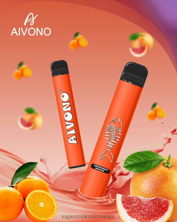 Vape Tekočine 6FDXN280 Aivono AIM FISHBONE 600 pomaranča grenivke