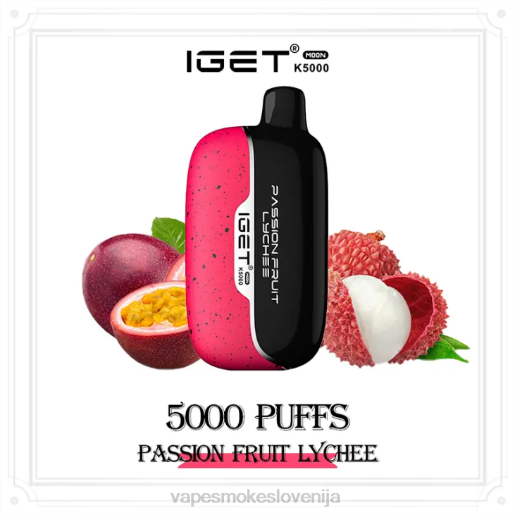 IGET Moon k5000 pasijonka liči HXD410 Vape Tekočine