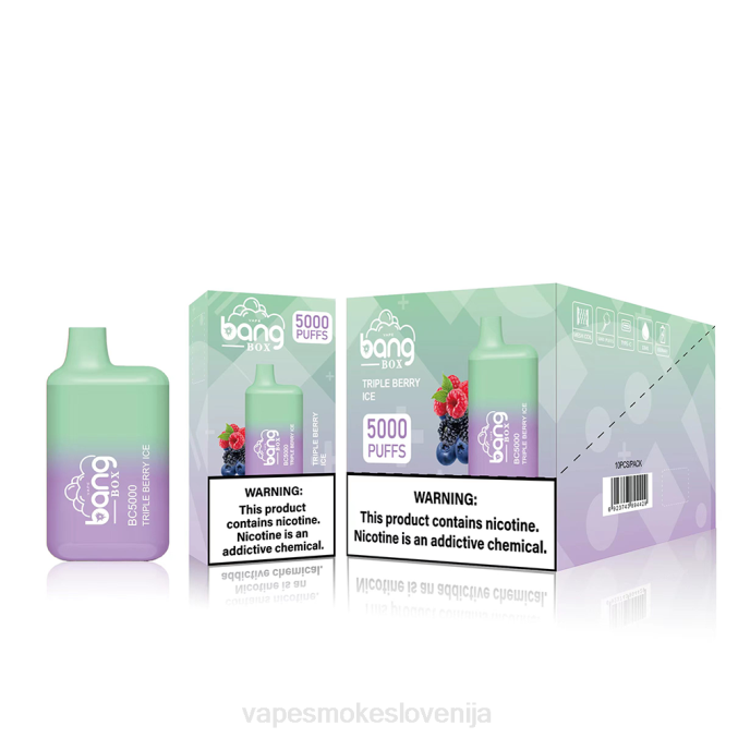 Vape Petrol 0FP687 Bang Box bc5000 za enkratno uporabo