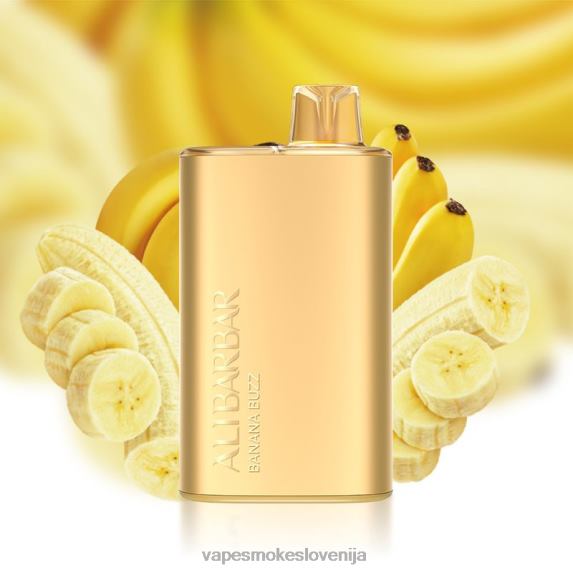 Vape Petrol LV00V2 Alibarbar Rich 8000 vape za enkratno uporabo banana buzz