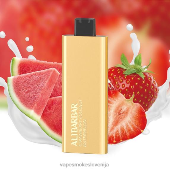 Vape Petrol LV00V62 Alibarbar Pandora 7000 vape za enkratno uporabo jagoda kokos lubenica