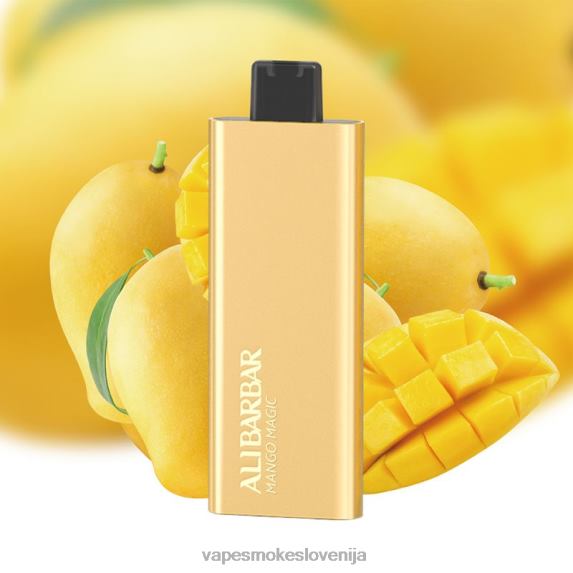 Vape Petrol LV00V67 Alibarbar Pandora 7000 vape za enkratno uporabo mangova čarovnija